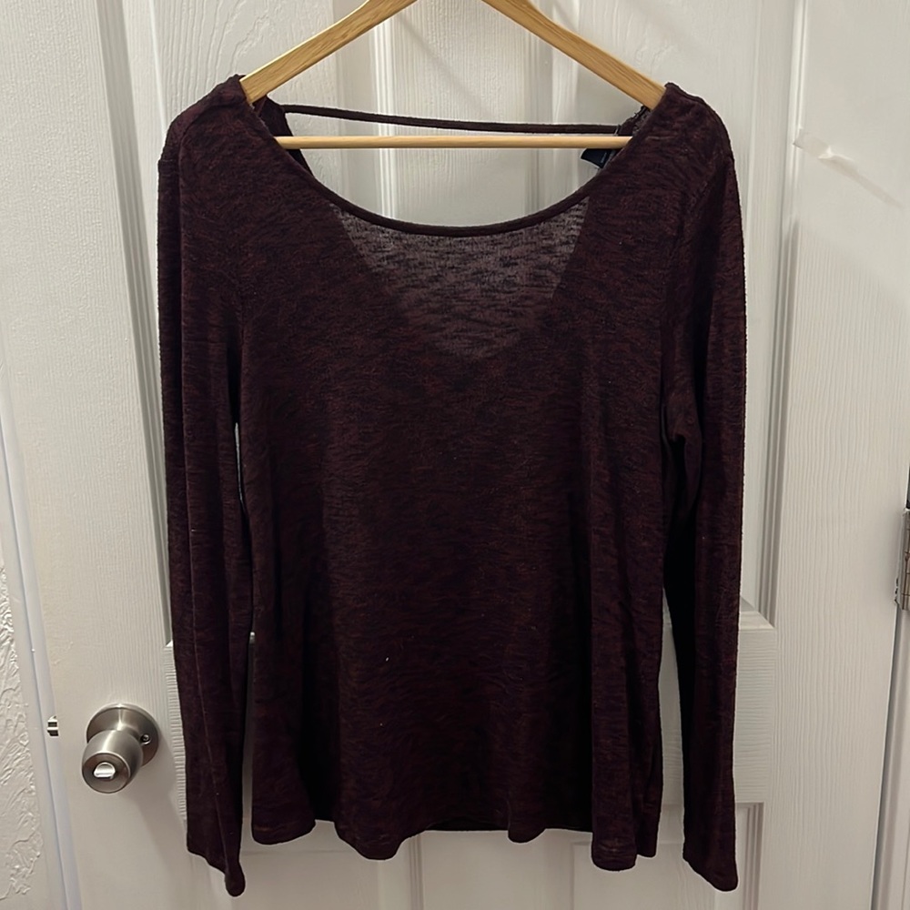 Long sleeve American eagle top